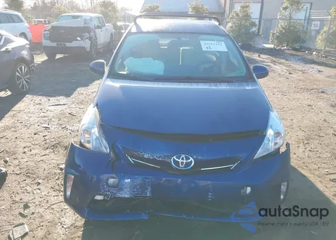 2013 Toyota Prius V Two from USA, damaged, VIN JTDZN3EU3D3277235